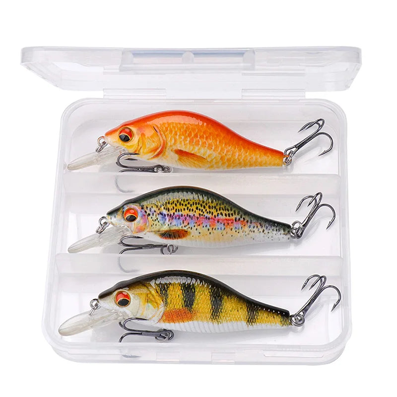 Floating Minnow Lure Set for Pike Fishing