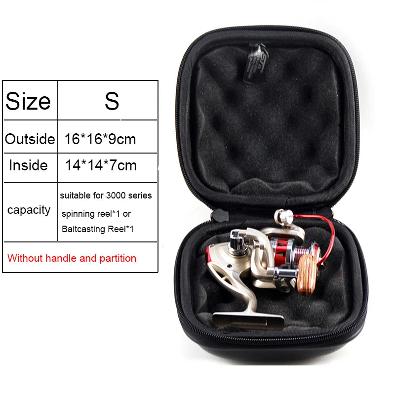 PU Spinning Reel Waterproof Storage Case