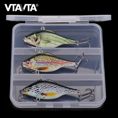 Sinking Vibration Lure Combo with Crankbaits