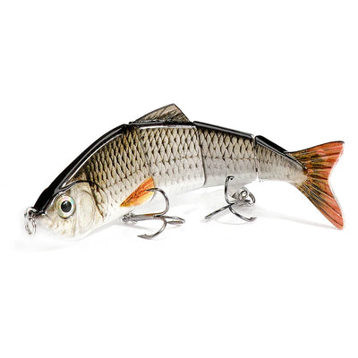 Lifelike Jointed Sinking Swimbait for Pike
