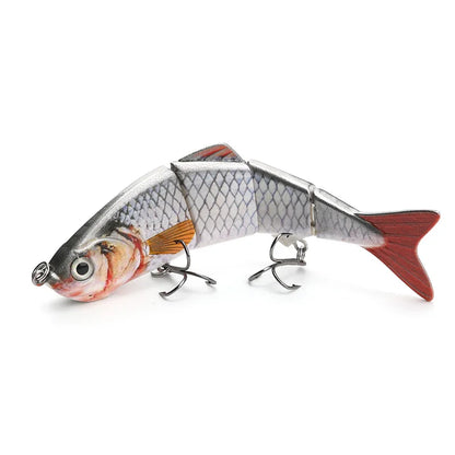 Lifelike Jointed Sinking Swimbait for Pike