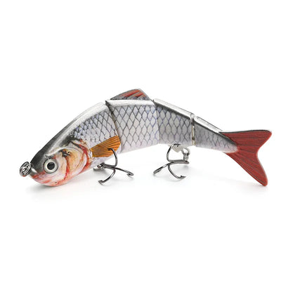 Lifelike Jointed Sinking Swimbait for Pike