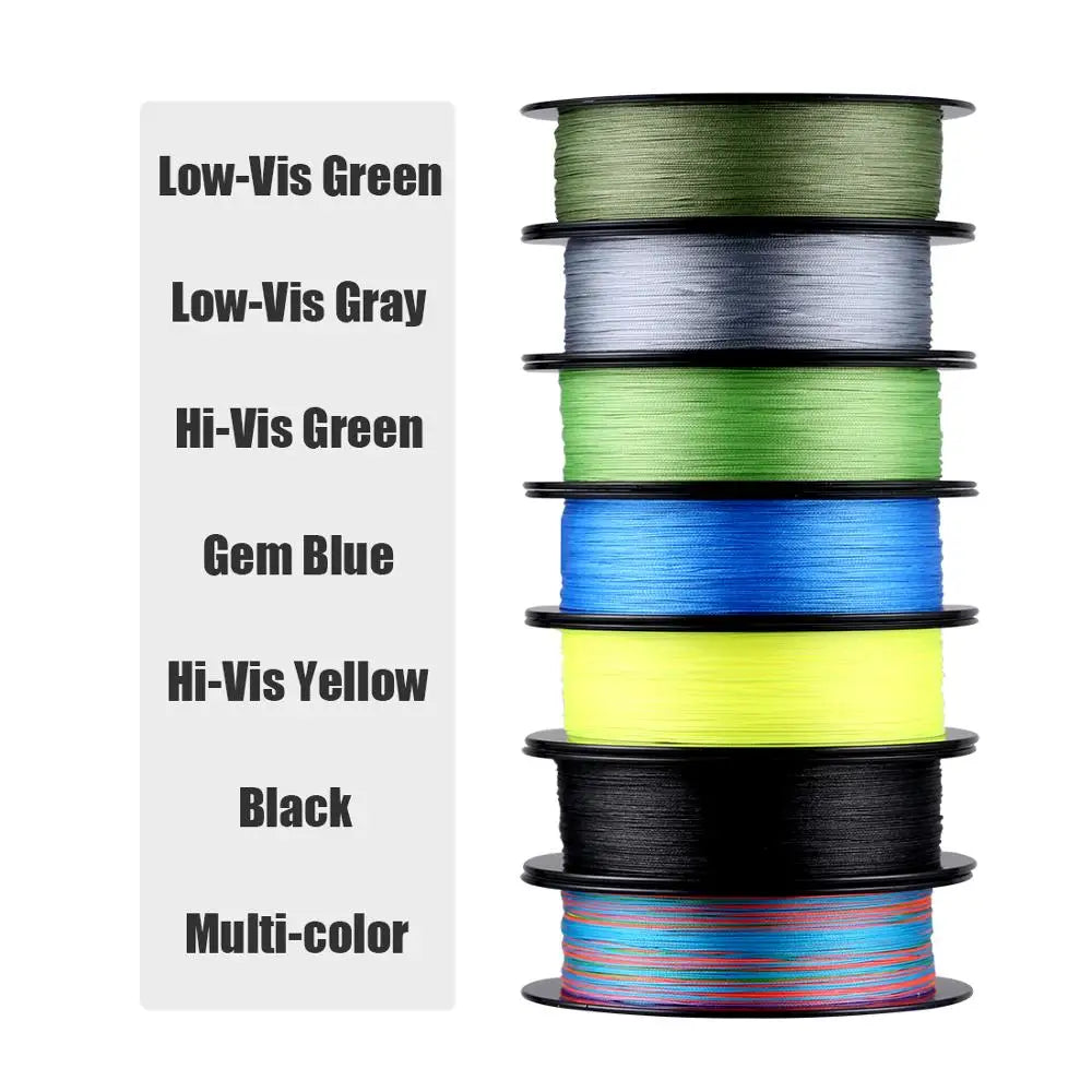 MONSTER 8 Weaves Braided PE Fishing Line Floating Multifilament