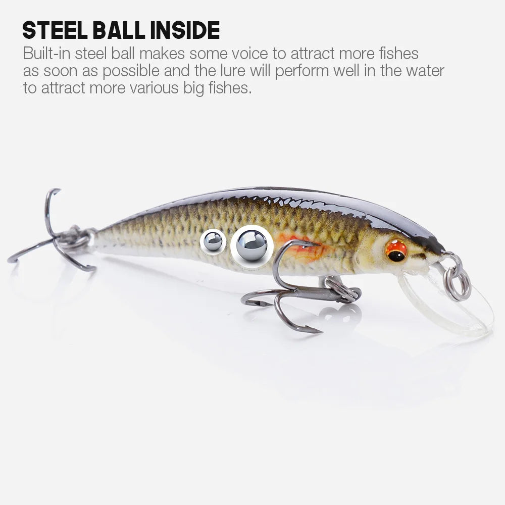 Mini Minnow Crankbait Kit for Pike and Perch