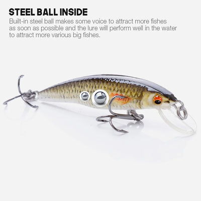 Mini Minnow Crankbait Kit for Pike and Perch