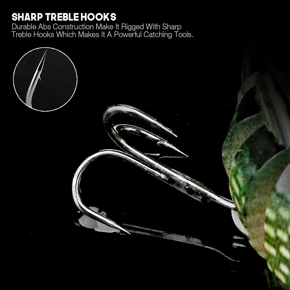8-Segment Jointed Swimbait Set for Pike and Bass