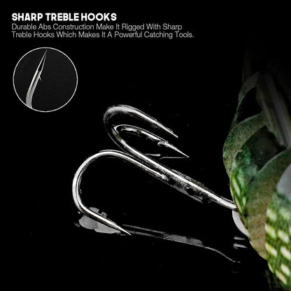 8-Segment Jointed Swimbait Set for Pike and Bass