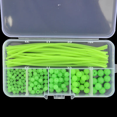 Glow Fishing Beads and Tubes Set