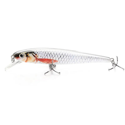 Black Minnow Floating Wobbler for Pike