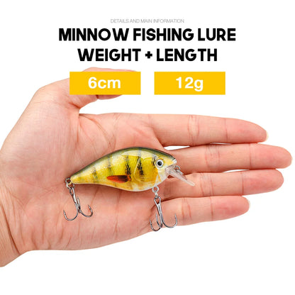 Floating Crankbait Wobbler for Pike Fishing