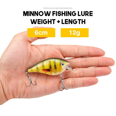 Floating Crankbait Wobbler for Pike Fishing
