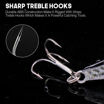 Sinking Vibration Lure Combo with Crankbaits