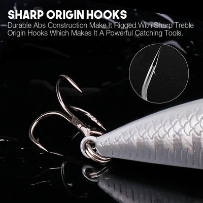 Sinking Minnow Lures for Trout and Pike