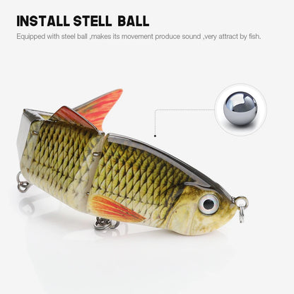 Jointed Swimbait Set for Pike Fishing
