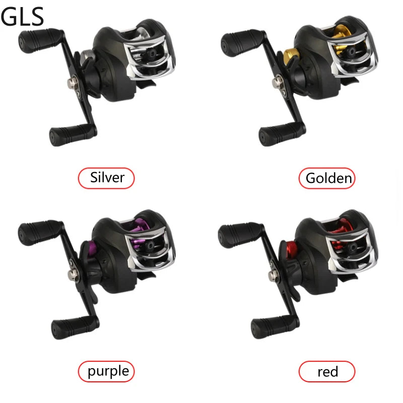18BB Baitcasting Reel with Color Options and Strong Drag