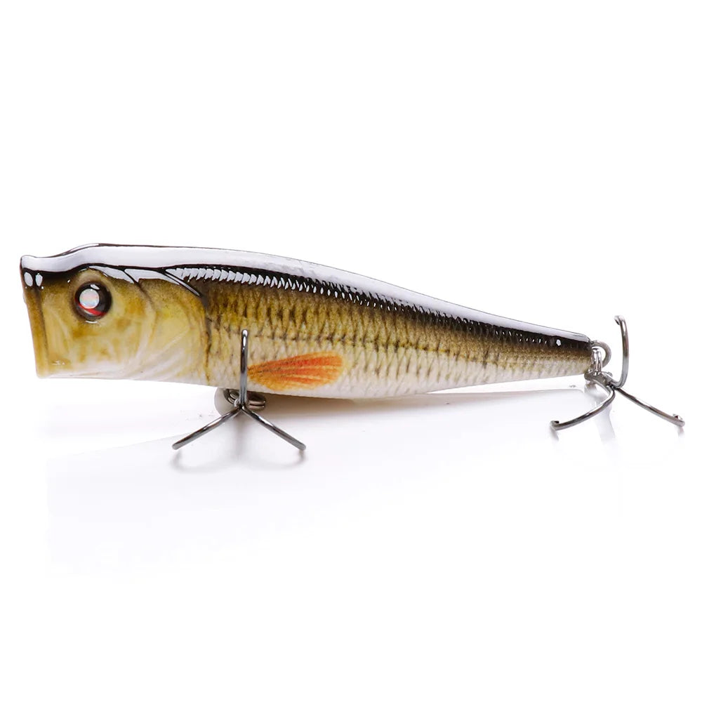 Topwater Floating Popper Crankbait for Pike