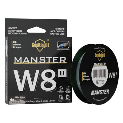W8II Silicon Coated Braided Fishing Line