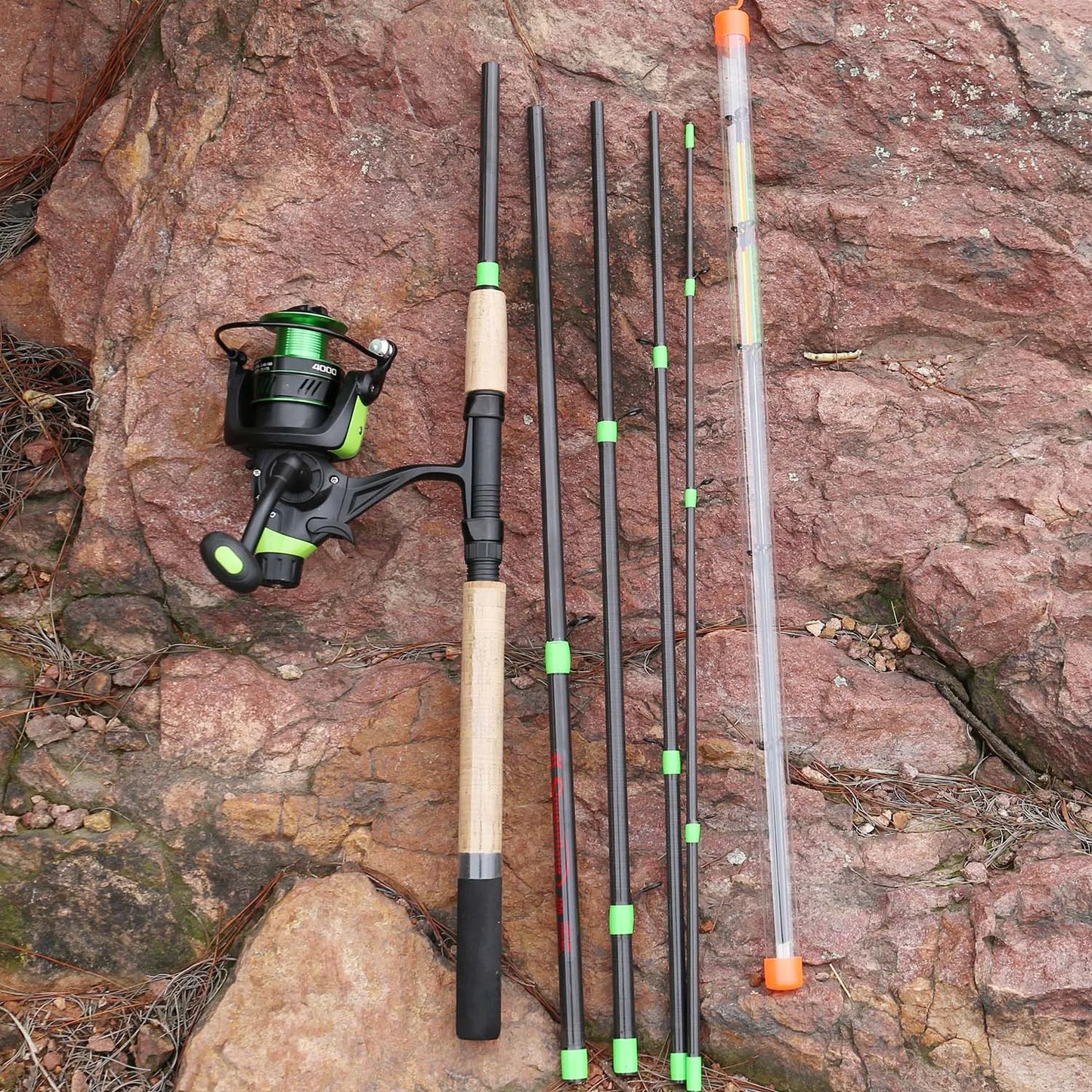 Carp Feeder Rod and Spinning Reel Kit