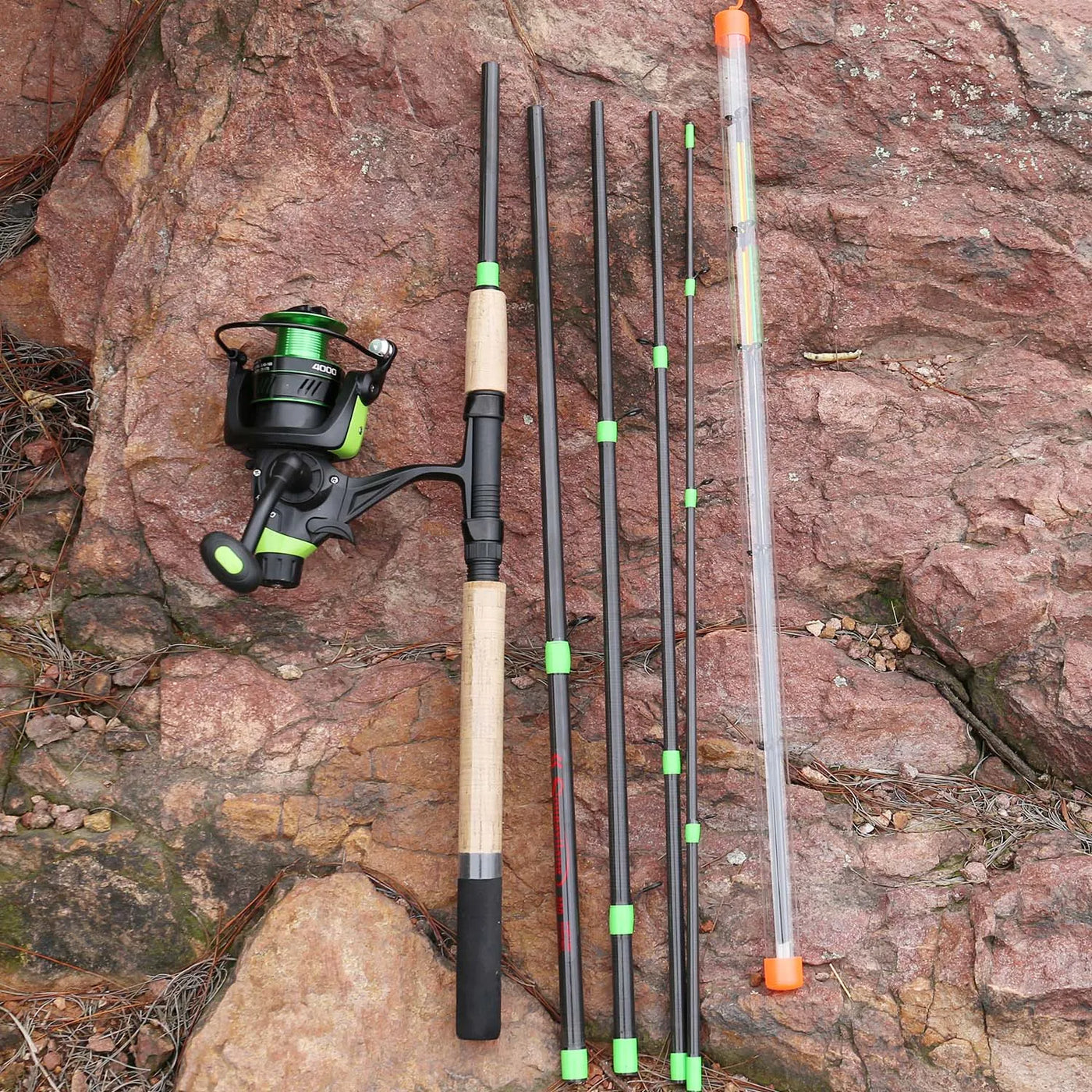 Carp Feeder Rod and Spinning Reel Kit