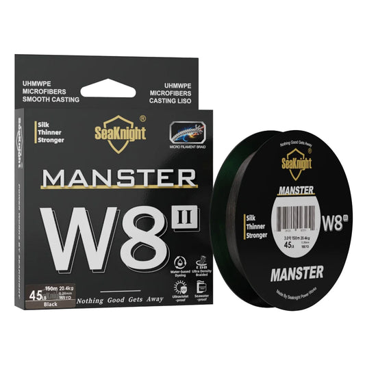 W8II Silicon Coated Braided Fishing Line