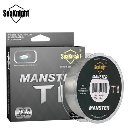 T1 Series Fluorocarbon Coated Nylon Monofilament Sinking Line