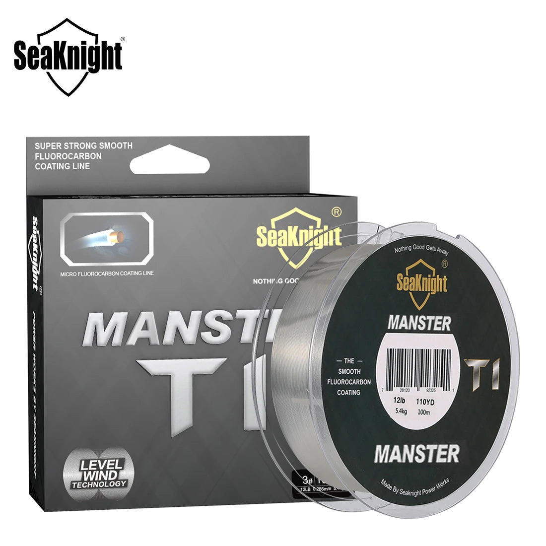 T1 Series Fluorocarbon Coated Nylon Monofilament Sinking Line
