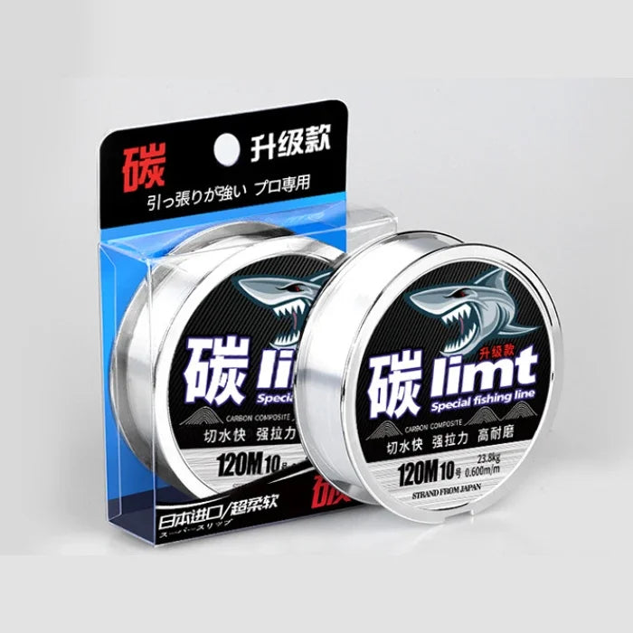 Carbon Nylon Fishing Line Anti Corrosion Monofilament Fluorocarbon