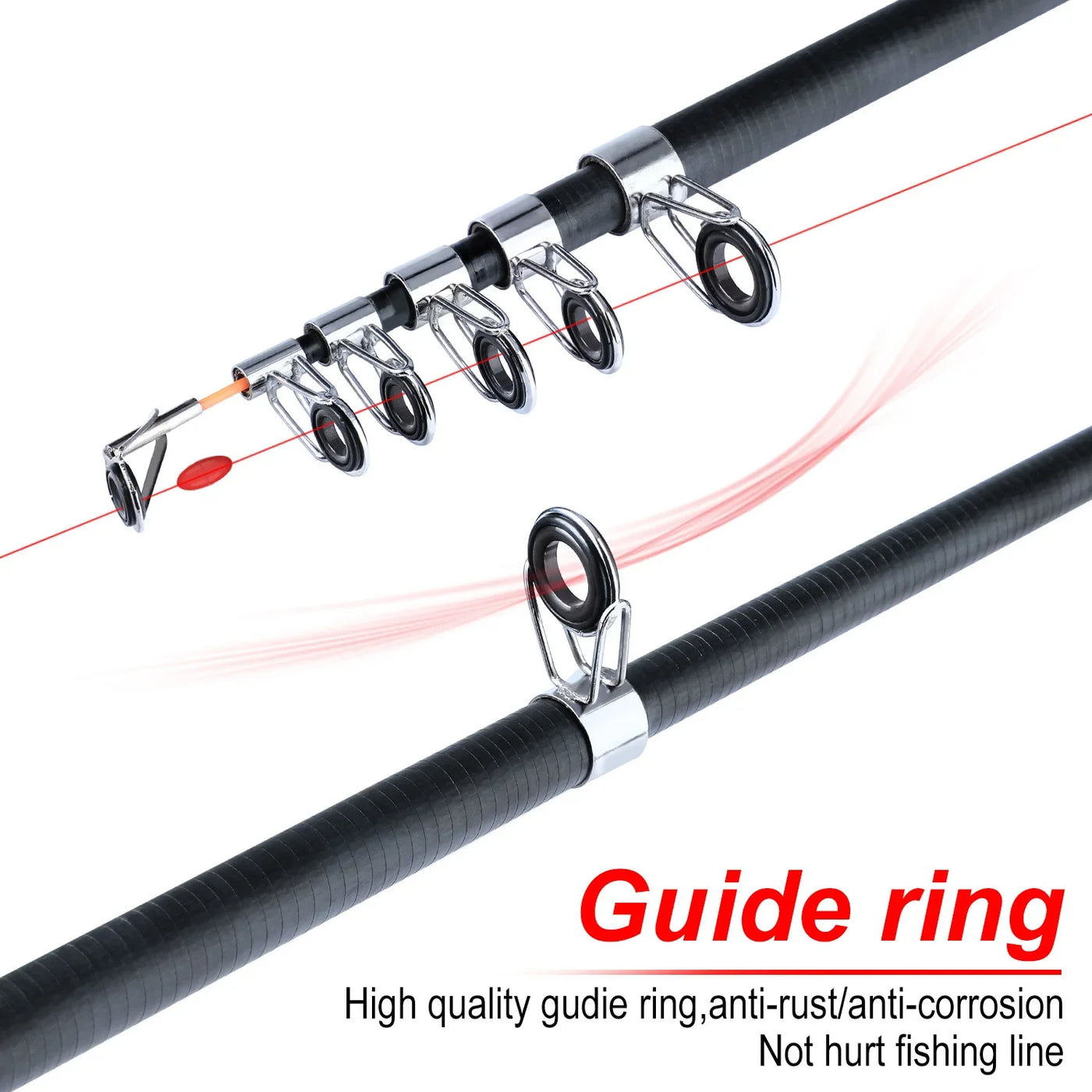 Kids Telescopic Fishing Rod and Reel Set