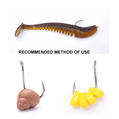 Circle Eyed Carp Hooks for Jig and Soft Baits