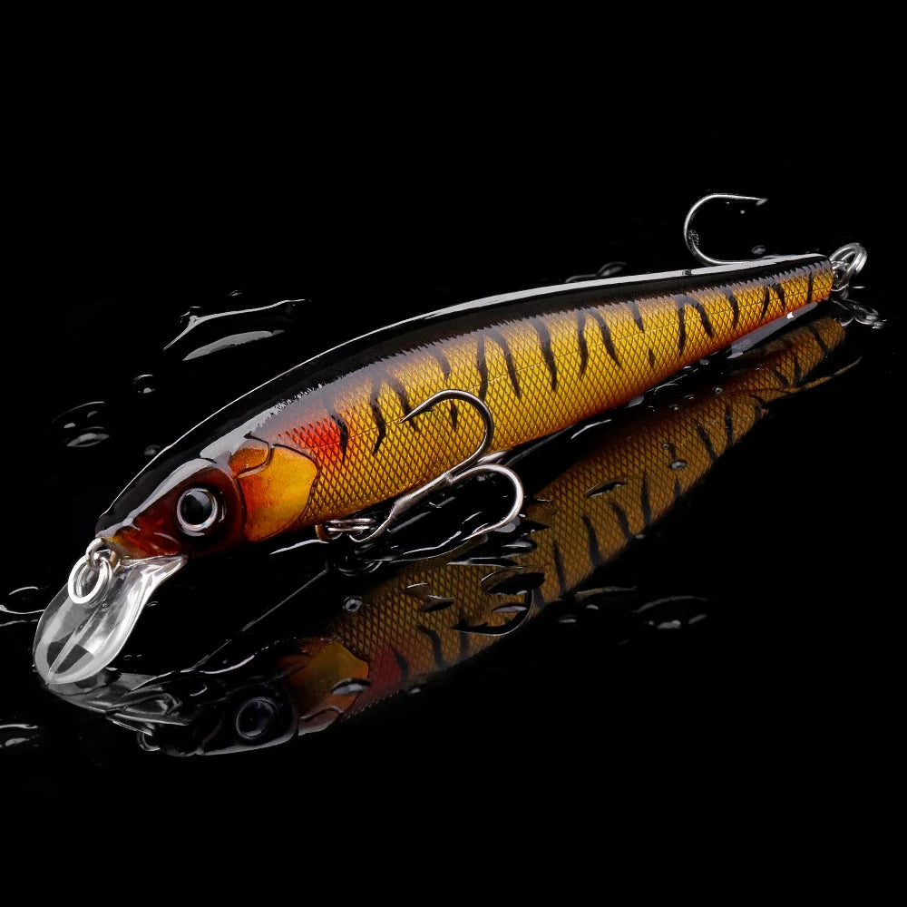 Magnetic Minnow Lures with Holographic Finish