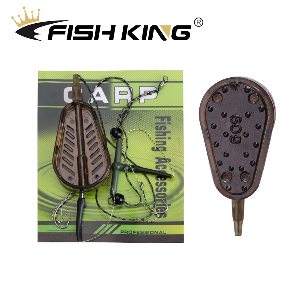 Feeder Hook Cage Set for Carp Fishing Baits