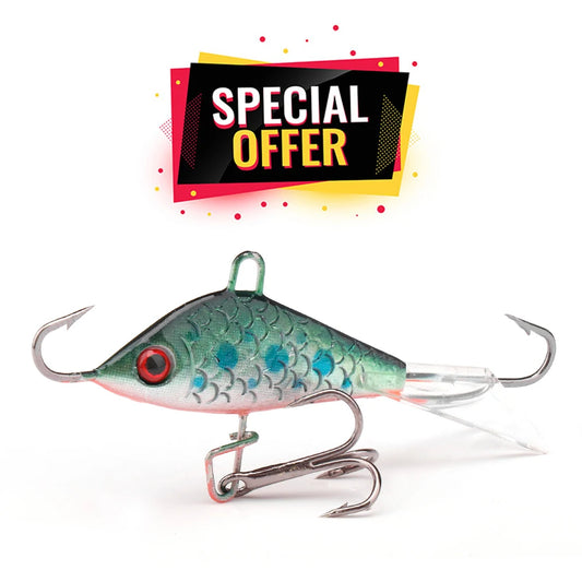 Winter Ice Fishing Jig Sinking Balancer Lure