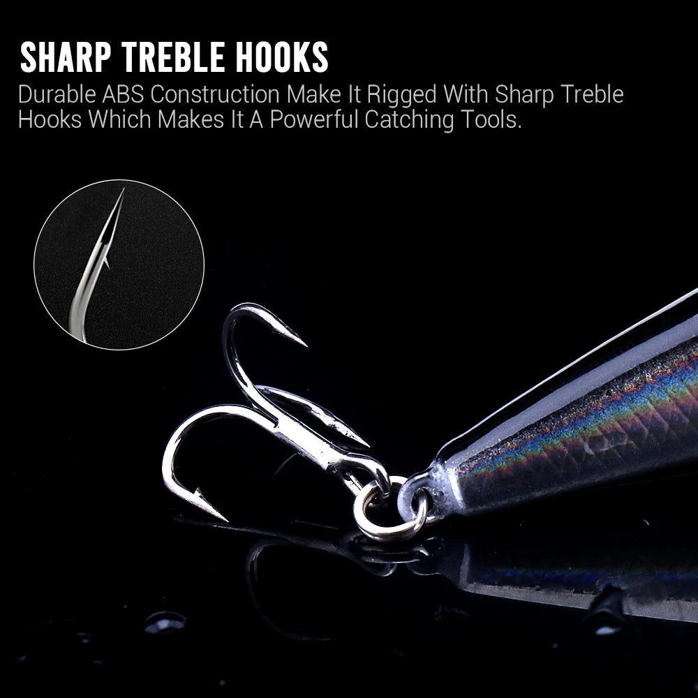 Sinking Pencil Wobbler Lure for Trout and Bass