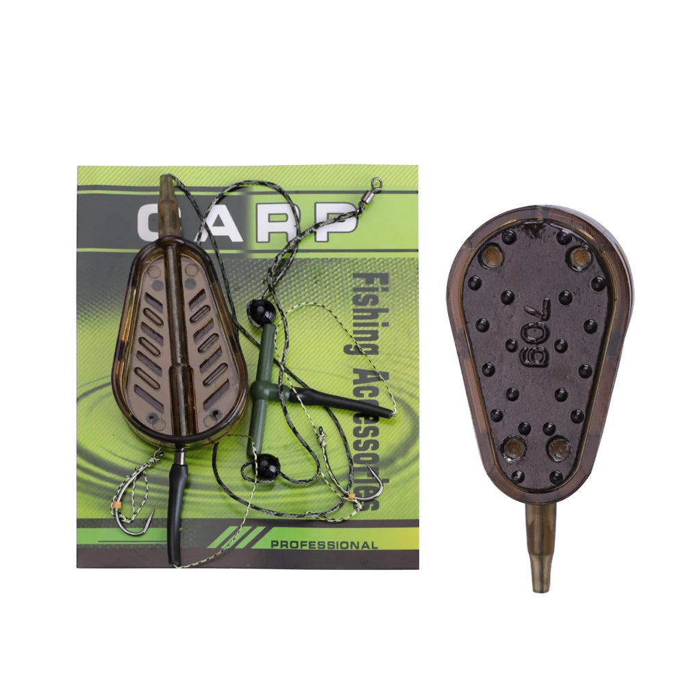 Feeder Hook Cage Set for Carp Fishing Baits