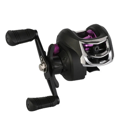 Colorful Baitcasting Reel with Metal Spool and High Drag