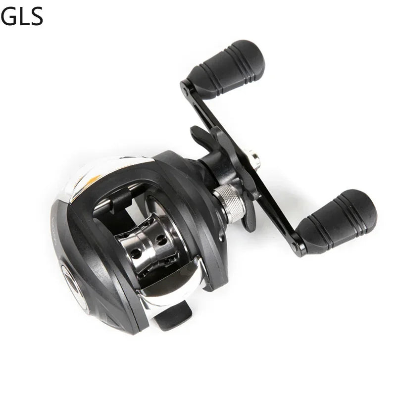 Magnetic Brake Baitcasting Reel with Max Drag Control