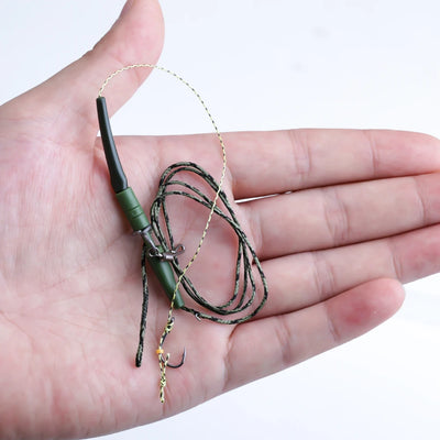 Carp Fishing Leadcore Hooklink with Quick Swivels
