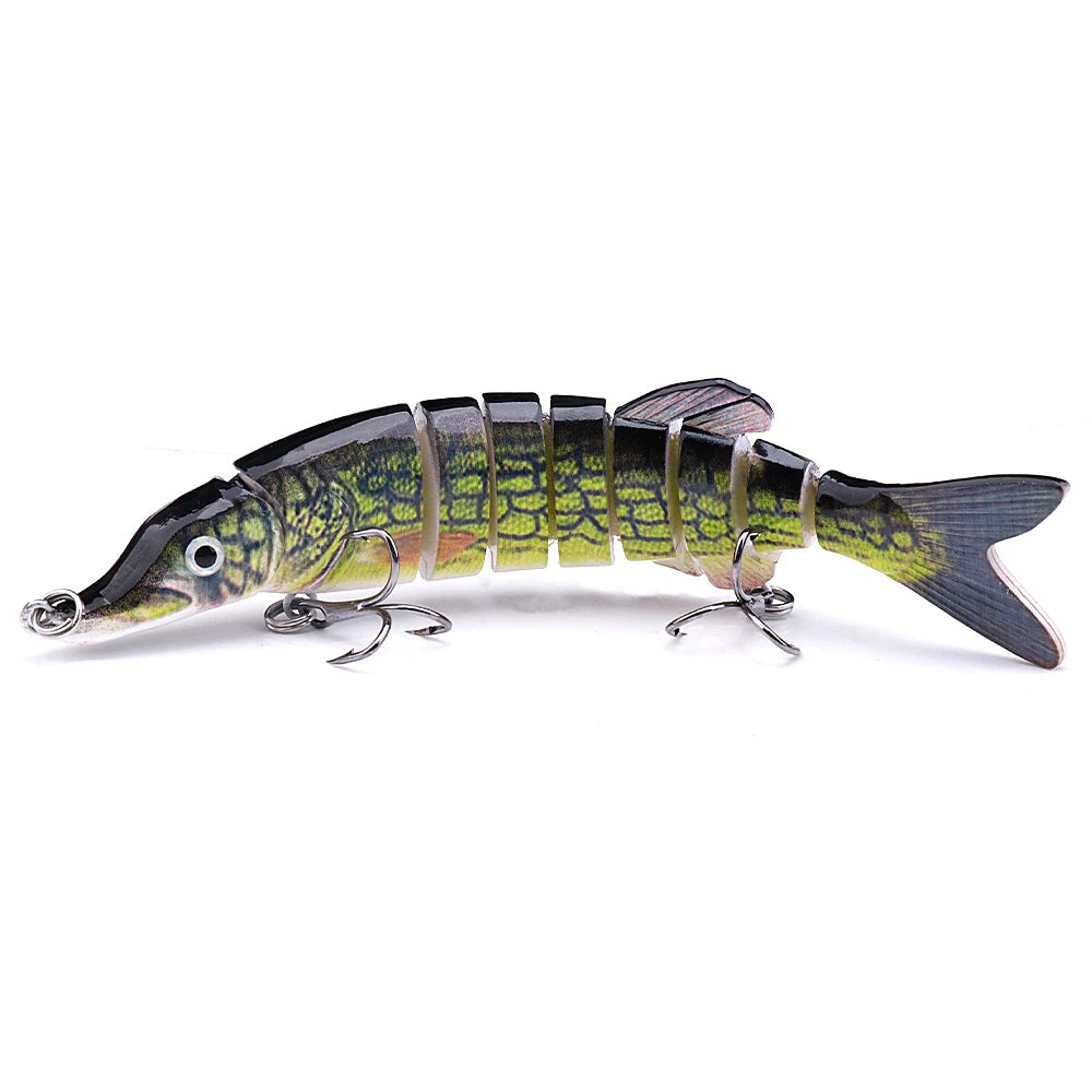 Lifelike Jointed Pike Swimbait for Sea Fishing