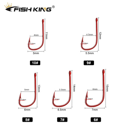 High Carbon Hooks for Carp and Fly Fishing