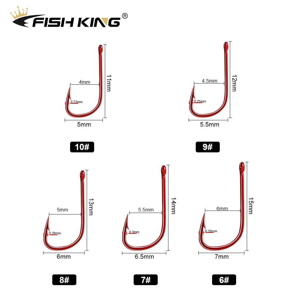 High Carbon Hooks for Carp and Fly Fishing