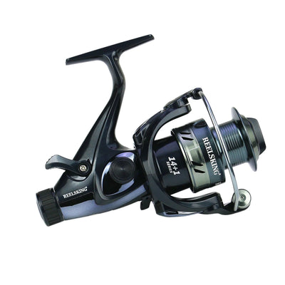 Double Brake Carp Fishing Reel with High Drag Power