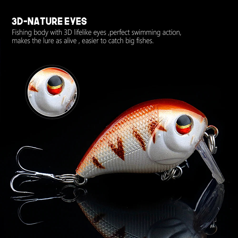 Mini Swing Crankbait Lure Set for Trolling