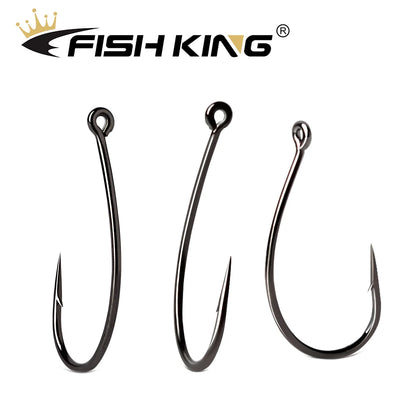 High Carbon Fishing Hook Set for Saltwater and Carp