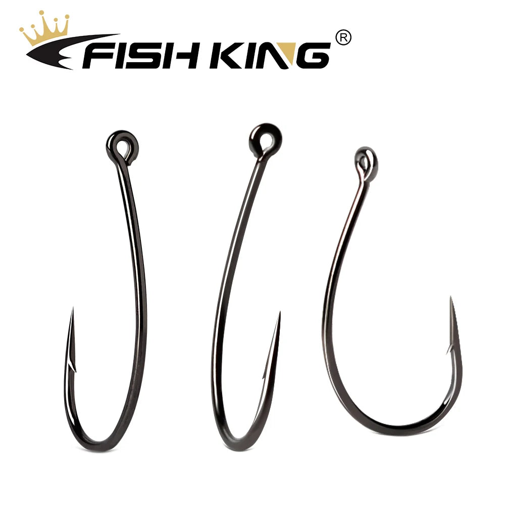 High Carbon Fishing Hook Set for Saltwater and Carp