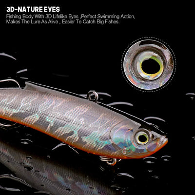 Winter Vib Sinking Lure for Pike Fishing