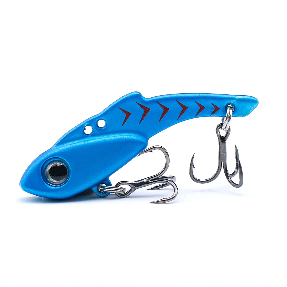 Metal VIB Spoon Jig Lure for Bass and Winter Fishing