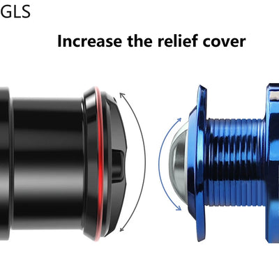 Interchangeable Spinning Reel with Double Rocker Handle