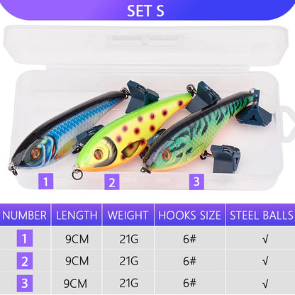 Bionic Jointed Minnow Kit for Pike Fishing