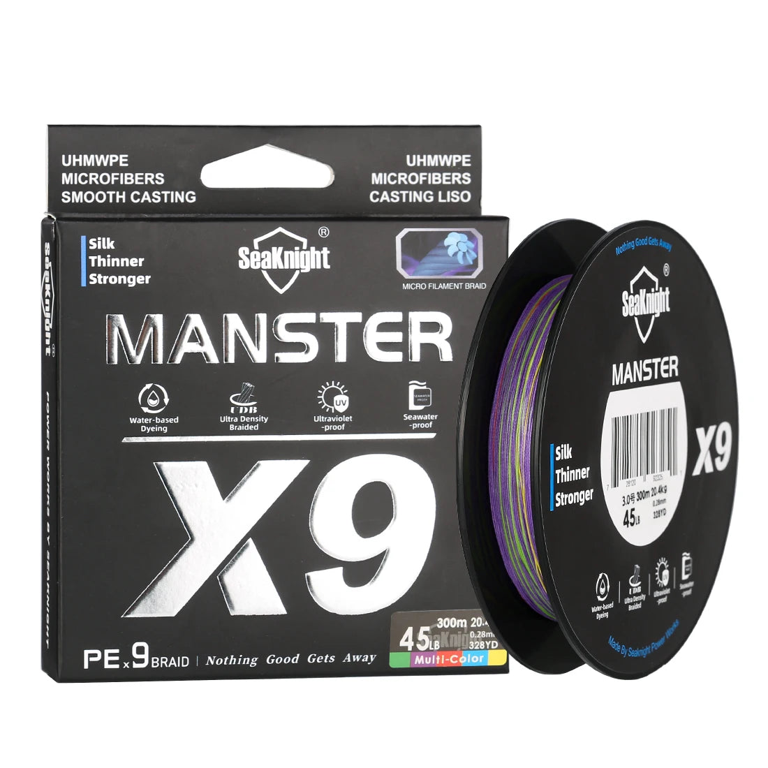 X9 Series Smooth PE Casting Fishing Line