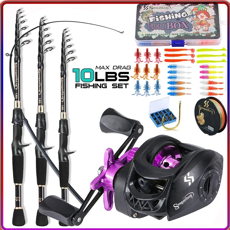 Telescopic Casting Combo for Bass and Trout